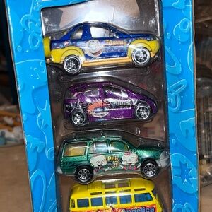 Nickelodeon Rugrats Die-Cast Car Set - Yellow, Purple, Green